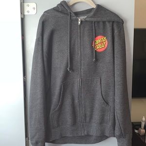Original Santa Cruz zip up sweater. Men’s small.